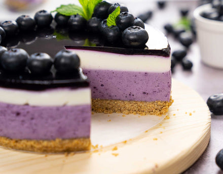 No-bake Blueberry Cheesecake
