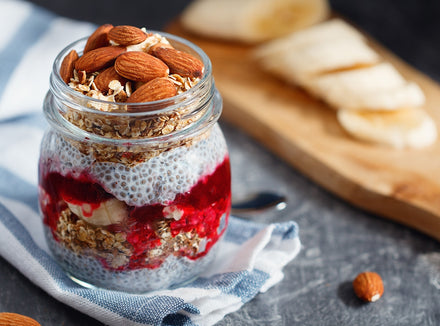 Creamy Cashew Chia Pudding Bowl