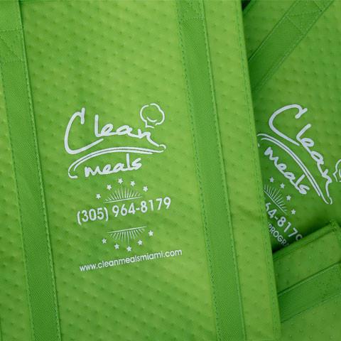 Thermal Bag with Ice Pack Clean Meals Miami 