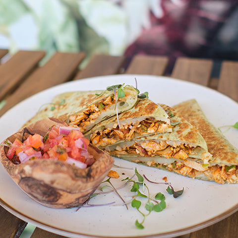 Breakfast - Chicken Quesadilla